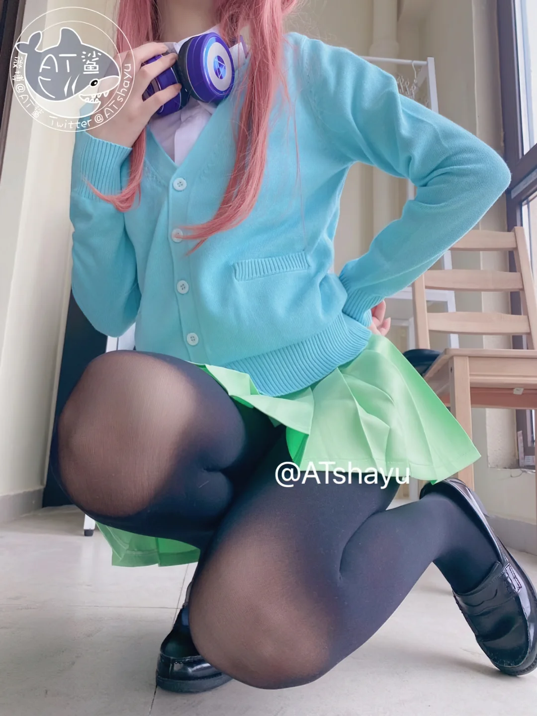 AT鲨 - 五等分的新娘·中野三玖 [47P-69MB] tg@simisebaisi 【丝足阁】021.webp